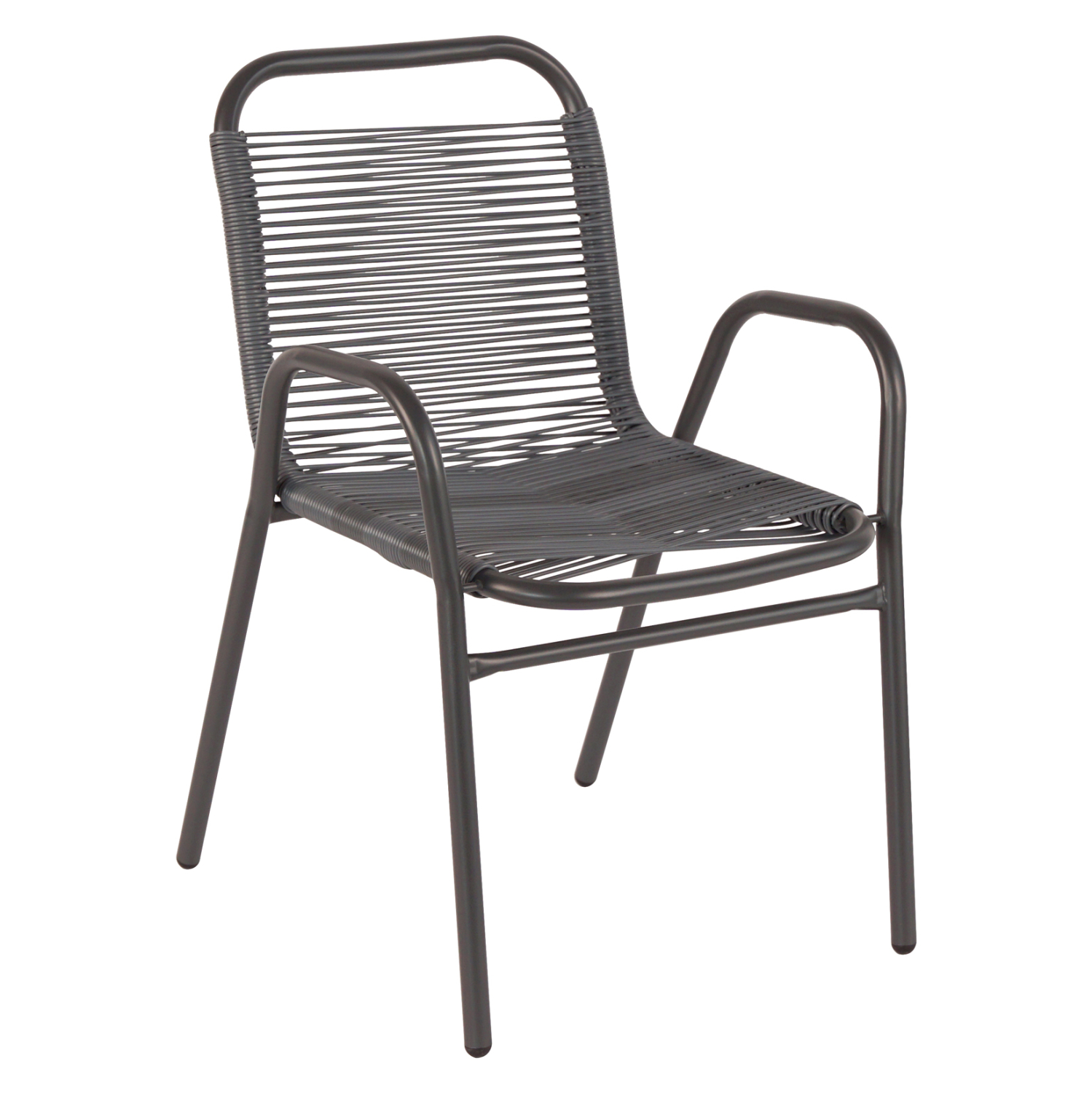 polythrona-exchoroy-fb9596801-metallo-ka ΠΟΛΥΘΡΟΝΑ ΕΞ.ΧΩΡΟΥ AVRIL HM5968.01 ΜΕΤΑΛΛΟ ΚΑΙ ΣΥΝΘ.RATTAN ΣΕ ΓΚΡΙ 54,5x56x78Υεκ. - Image 1