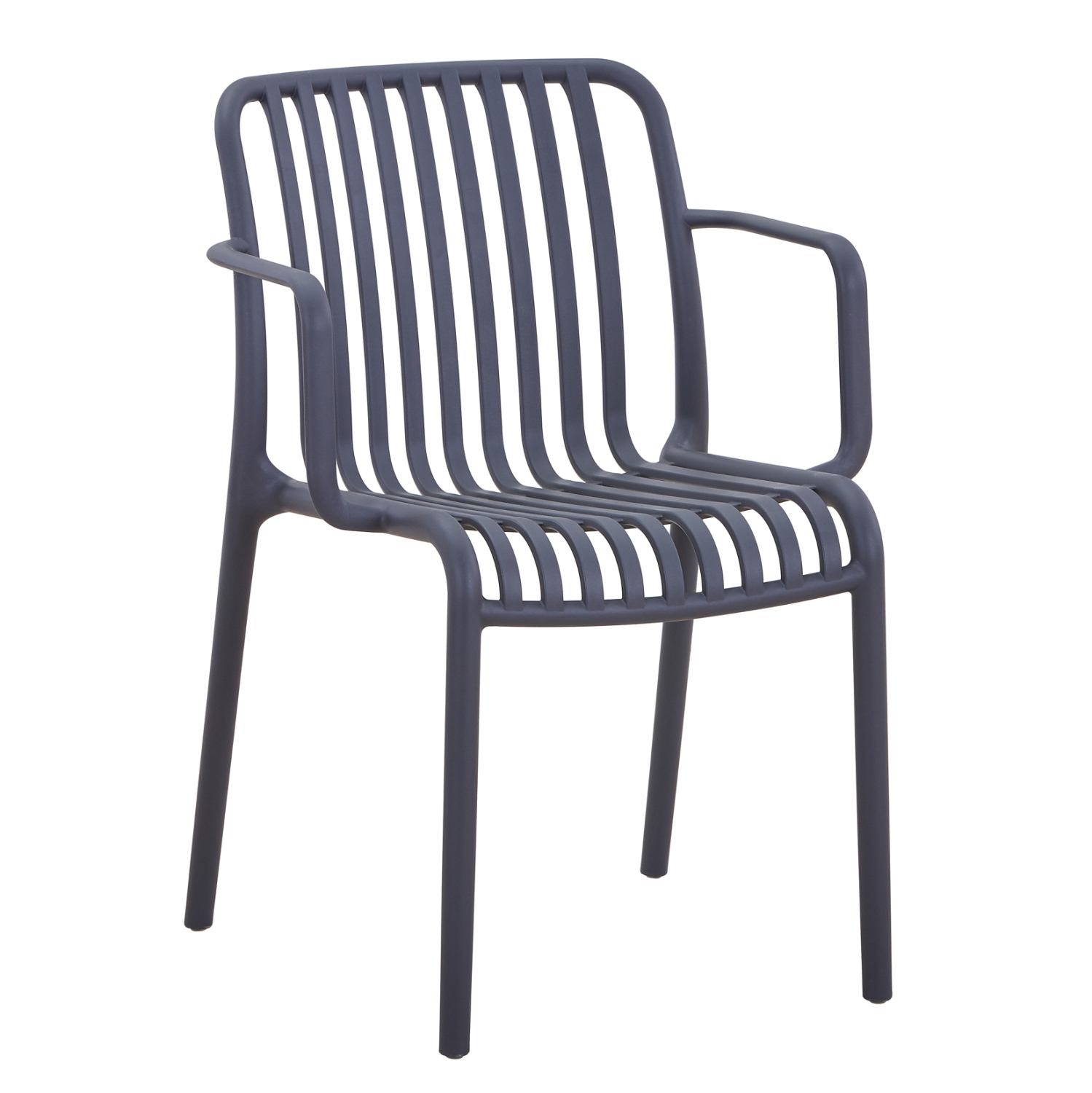 polythrona-exotchoroy-fb9610503-gkri-pol ΠΟΛΥΘΡΟΝΑ ΕΞΩΤ.ΧΩΡΟΥ CONVEE HM6105.03 ΓΚΡΙ ΠΟΛΥΠΡΟΠΥΛΕΝΙΟ 55x56x79Yεκ. - Image 1