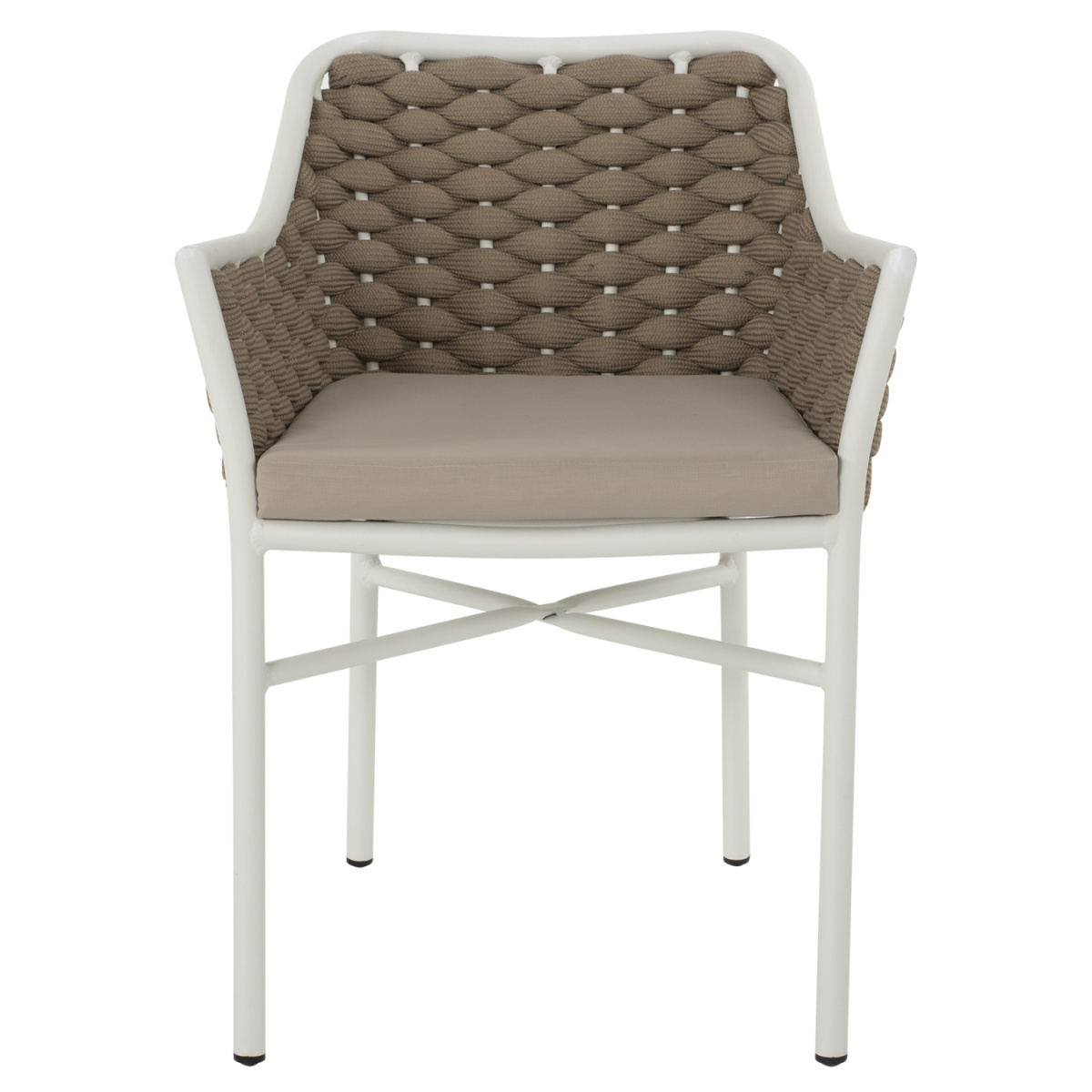 ΠΟΛΥΘΡΟΝΑ HM5858.02 ΛΕΥΚΗ ΜΕ ΣΧΟΙΝΙ ΜΠΕΖ 56x58x76Yεκ. - Image 3