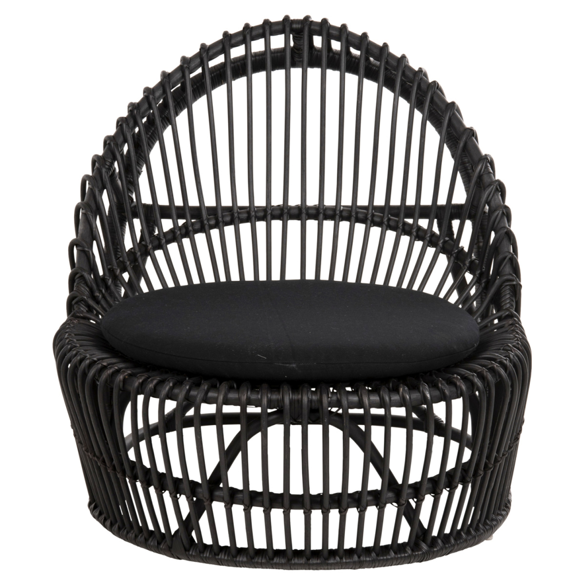 ΠΟΛΥΘΡΟΝΑ ENTROPY HM9840.03 ΦΥΣΙΚΟ RATTAN ΜΕ ΜΑΞΙΛΑΡΙ-ΜΑΥΡΟ 80x97x85Υεκ. - Image 3