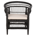 ΠΟΛΥΘΡΟΝΑ MALAWI HM9635.03 ΞΥΛΟ ΜΑΟΝΙ ΜΕ RATTAN ΜΑΥΡΟ-ΛΕΥΚΟ ΜΑΞΙΛΑΡΙ 80x70x86Υεκ. - Image 3