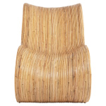ΠΟΛΥΘΡΟΝΑ CURVY LOUNGE HM9645.01 ΑΠΟ RATTAN ΣΕ ΦΥΣΙΚΗ ΑΠΟΧΡΩΣΗ 63x128x97Y εκ. - Image 3