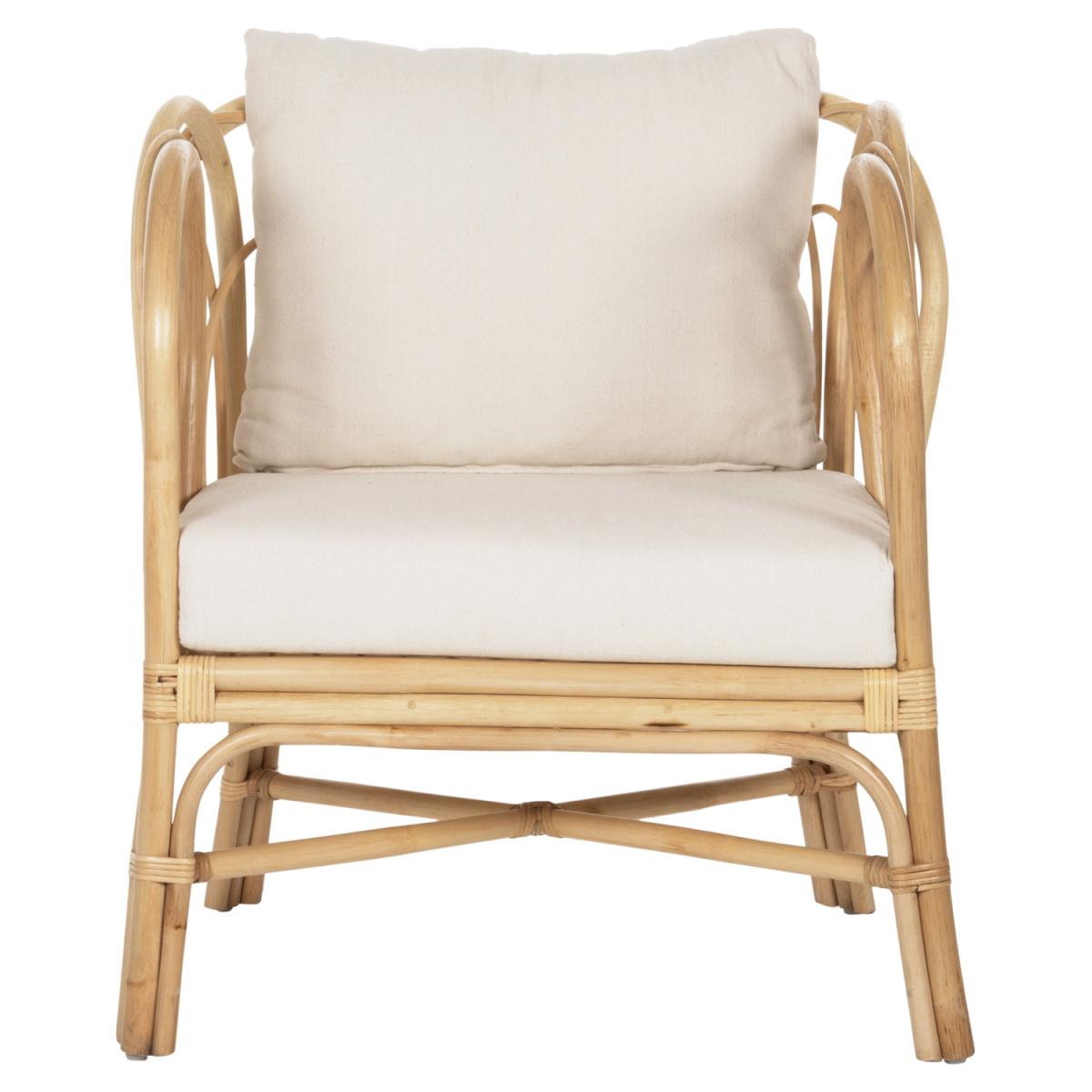 ΠΟΛΥΘΡΟΝΑ ESTOR HM9817 RATTAN ΣΕ ΦΥΣΙΚΟ-ΛΕΥΚΟ ΜΑΞΙΛΑΡΙ 78x75x92Υ εκ. - Image 3