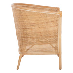 ΠΟΛΥΘΡΟΝΑ APRON HM9818 RATTAN ΠΛΕΚΤΟ ΣΕ ΦΥΣΙΚΟ-ΛΕΥΚΟ ΜΑΞΙΛΑΡΙ 75x70x85Υεκ. - Image 4