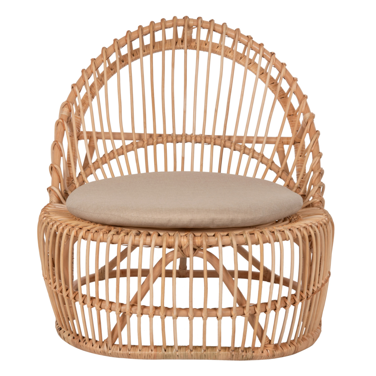 ΠΟΛΥΘΡΟΝΑ ENTROPY HM9840.01 RATTAN ΦΥΣΙΚΟ ΜΕ ΕΚΡΟΥ ΜΑΞΙΛΑΡΙ 80x97x85Υεκ. - Image 3