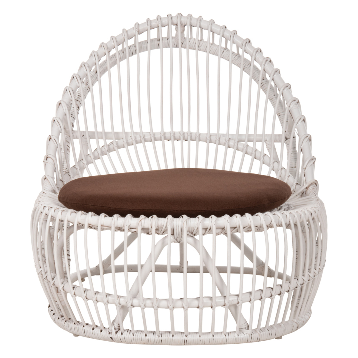 ΠΟΛΥΘΡΟΝΑ ENTROPY HM9840.02 RATTAN ΛΕΥΚΟ ΜΕ ΚΑΦΕ ΜΑΞΙΛΑΡΙ 80x97x85Υεκ. - Image 3