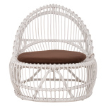 ΠΟΛΥΘΡΟΝΑ ENTROPY HM9840.02 RATTAN ΛΕΥΚΟ ΜΕ ΚΑΦΕ ΜΑΞΙΛΑΡΙ 80x97x85Υεκ. - Image 3