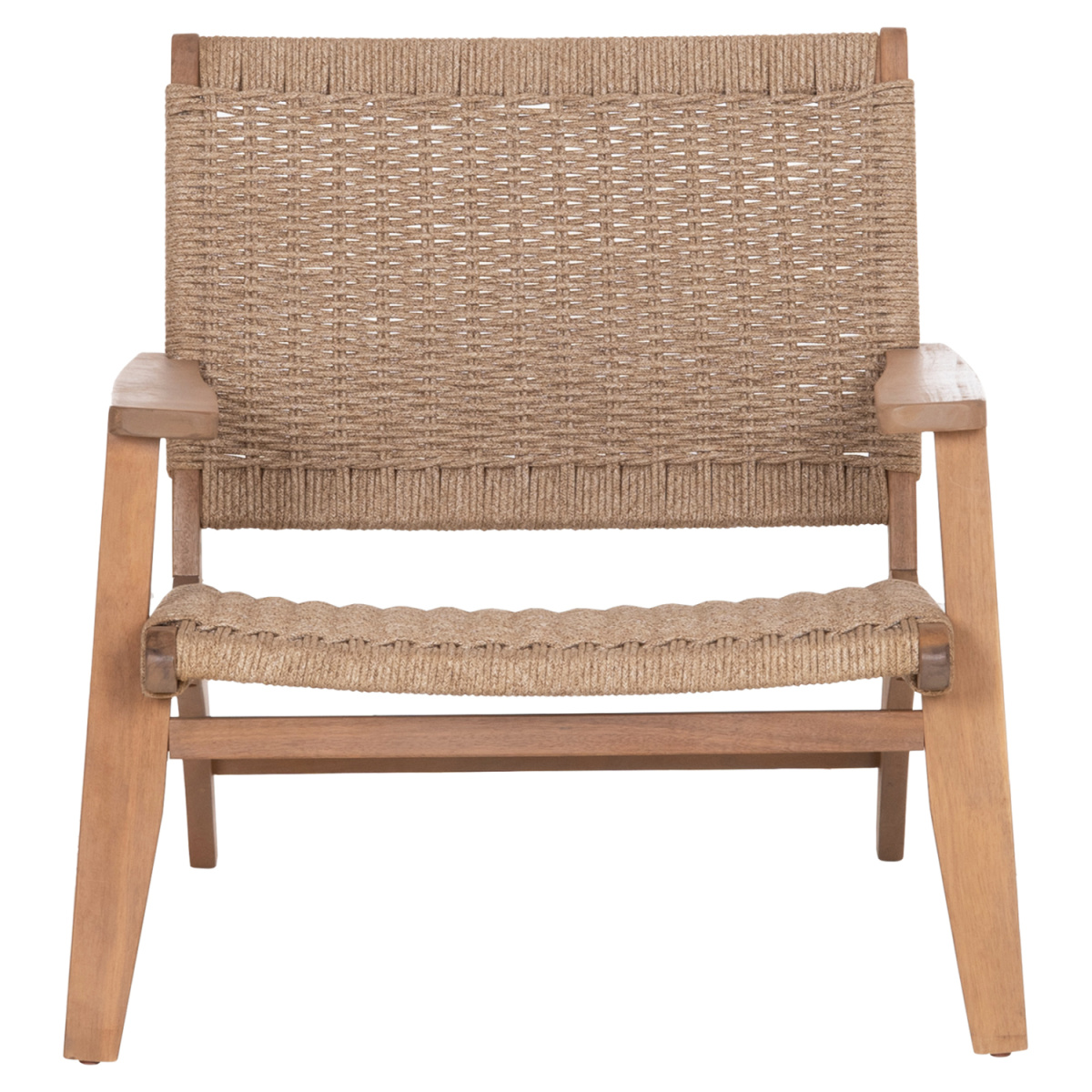 ΠΟΛΥΘΡΟΝΑ LOUNGE MONTER HM6241.01 ΞΥΛΟ ΑΚΑΚΙΑΣ ΦΥΣΙΚΟ-ΣΧΟΙΝΙ ΜΠΕΖ 63.5x60x69Υεκ - Image 3