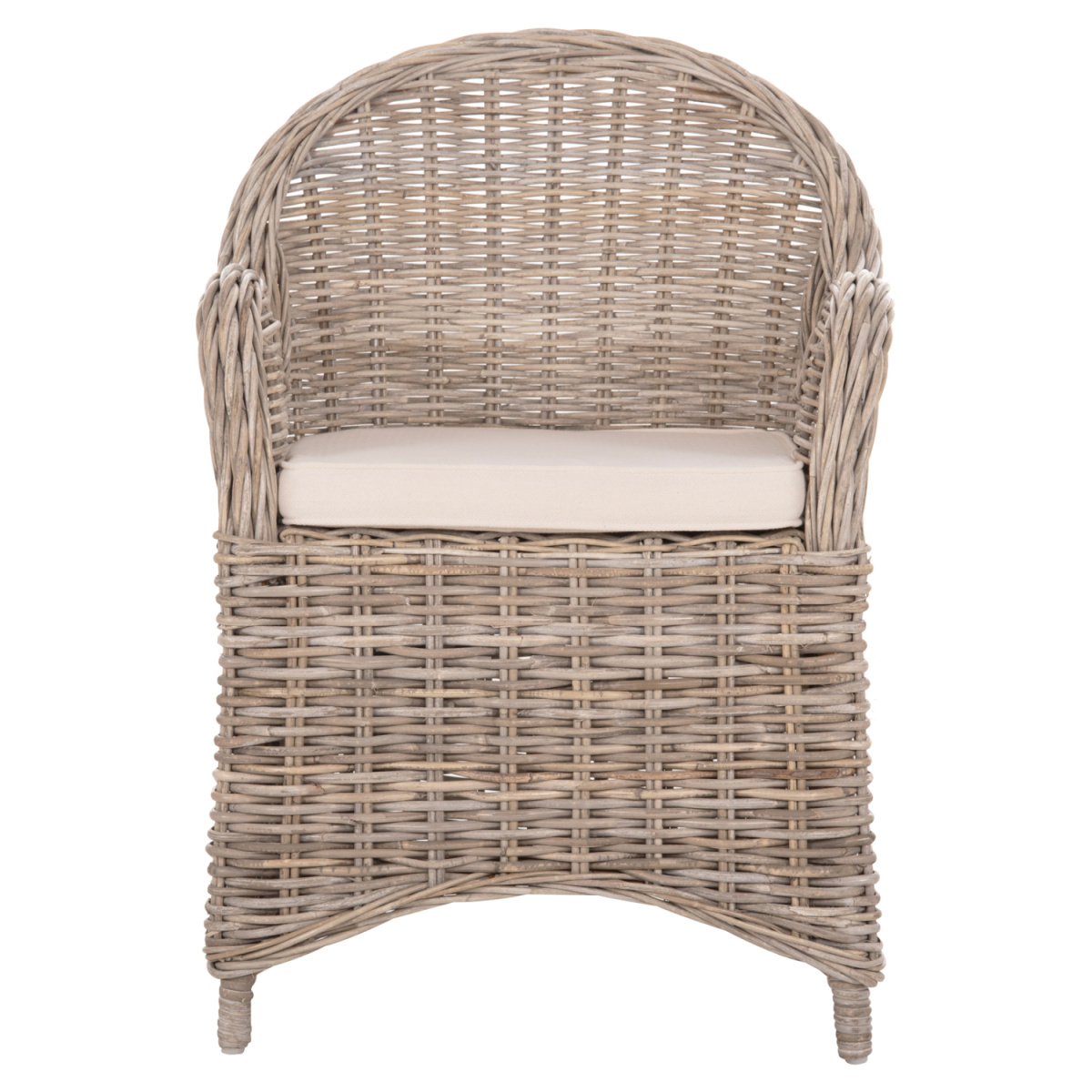 ΠΟΛΥΘΡΟΝΑ ΜΕ ΕΚΡΟΥ ΜΑΞΙΛΑΡΙ KEYLA HM9536 ΚΑΦΕ RATTAN 63x65x87Υεκ. - Image 3