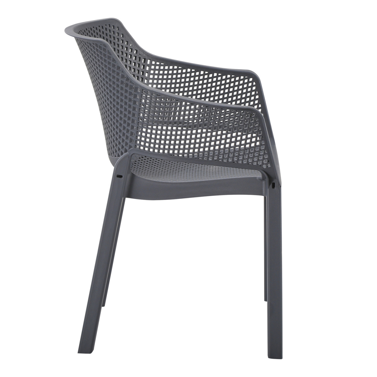 ΠΟΛΥΘΡΟΝΑ ΠΟΛΥΠΡΟΠΥΛΕΝΙΟΥ PEGGY HM6368.10 ΓΚΡΙ 60x55x79Υεκ - Image 4