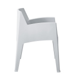ΠΟΛΥΘΡΟΝΑ ΠΟΛΥΠΡΟΠΥΛΕΝΙΟΥ SLEEK HM6370.01 ΛΕΥΚΗ 68x63x82,5Υεκ. - Image 4