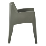 ΠΟΛΥΘΡΟΝΑ ΠΟΛΥΠΡΟΠΥΛΕΝΙΟΥ SLEEK HM6370.05 DARK OLIVE GREEN 68x63x82,5Υεκ. - Image 4
