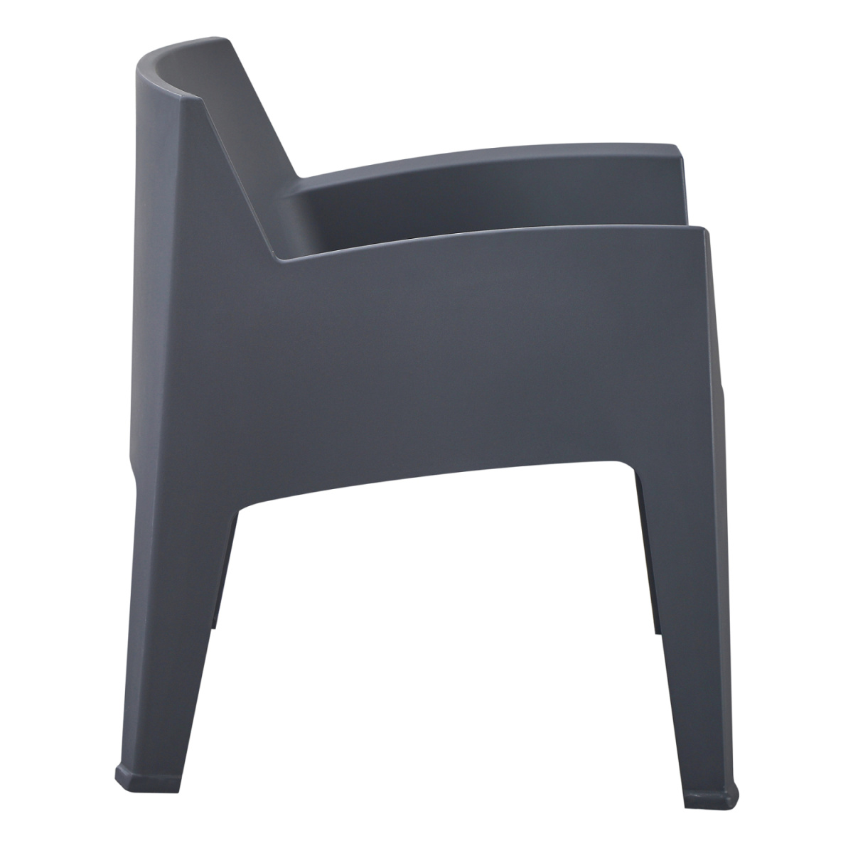 ΠΟΛΥΘΡΟΝΑ ΠΟΛΥΠΡΟΠΥΛΕΝΙΟΥ LOUNGE SLEEK HM6365.10 ΓΚΡΙ 62x68x73Υεκ. - Image 4