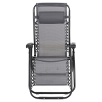 ΠΟΛΥΘΡΟΝΑ RELAX COMPANION HM5095.11 ΓΚΡΙ TEXTILENE-ΜΑΥΡΟ ΜΕΤΑΛΛΟ 67x145x110Υεκ. - Image 4