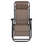 ΠΟΛΥΘΡΟΝΑ RELAX COMPANION HM5095.14 ΣΑΜΠΑΝΙ TEXTILENE-ΜΑΥΡΟ ΜΕΤΑΛΛΟ 67x145x110Υεκ. - Image 4