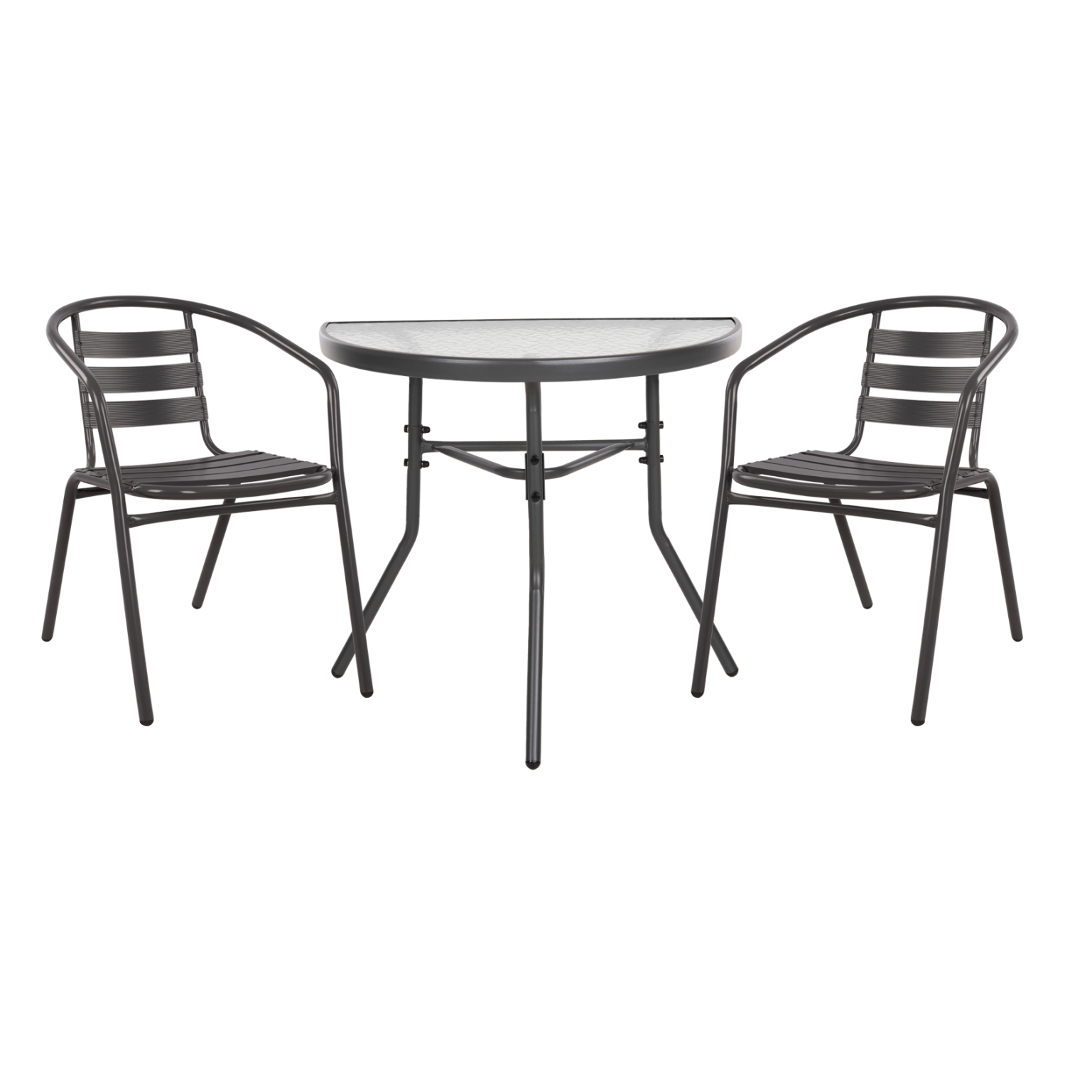 set-exotchoroy-3tmch-fb921112-trapezi-im ΣΕΤ ΕΞΩΤ.ΧΩΡΟΥ 3ΤΜΧ LAURA HM21112 ΤΡΑΠΕΖΙ ΗΜΙΚΥΚΛΙΚΟ & 2 ΠΟΛΥΘΡΟΝΕΣ- ΓΚΡΙ - Image 1