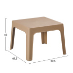 ΣΕΤ LOUNGE 3ΤΜΧ SLEEK HM21274.03 ΚΑΠΟΥΤΣΙΝΟ ΠΟΛΥΠΡΟΠΥΛΕΝΙΟ - Image 2