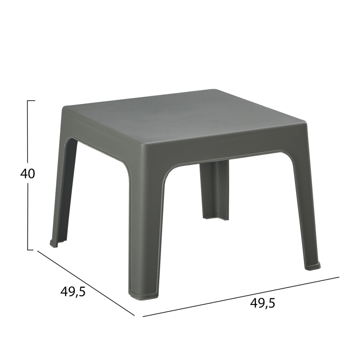 ΣΕΤ LOUNGE 3ΤΜΧ SLEEK HM21274.05 DARK OLIVE GREEN ΠΟΛΥΠΡΟΠΥΛΕΝΙΟ - Image 2