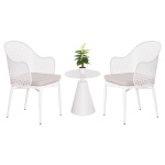 ΣΕΤ LOUNGE 3TMX ΕΞ.ΧΩΡΟΥ OREGO HM21106.02 ΑΛΟΥΜΙΝΙΟ ΣΕ ΛΕΥΚΟ