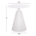 ΣΕΤ LOUNGE 3TMX ΕΞ.ΧΩΡΟΥ OREGO HM21106.02 ΑΛΟΥΜΙΝΙΟ ΣΕ ΛΕΥΚΟ - Image 3