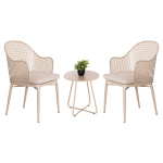 ΣΕΤ LOUNGE 3TMX ΕΞ.ΧΩΡΟΥ OREGO HM21107.03 ΑΛΟΥΜΙΝΙΟ & ΜΕΤΑΛΛΟ ΣΕ ΚΑΠΟΥΤΣΙΝΟ