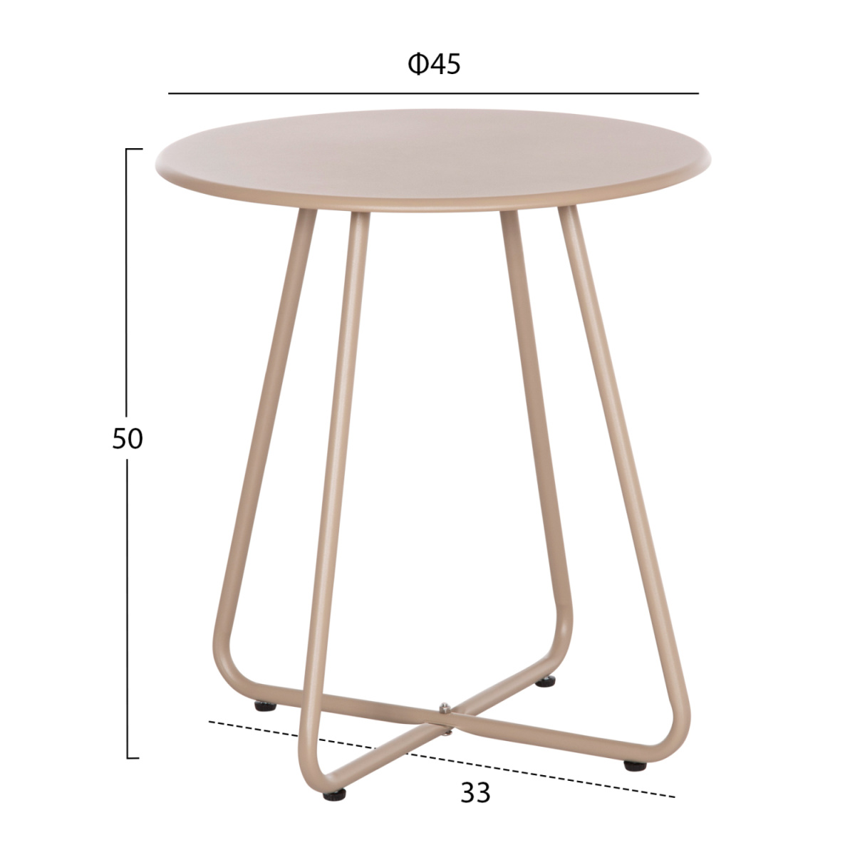 ΣΕΤ LOUNGE 3TMX ΕΞ.ΧΩΡΟΥ OREGO HM21107.03 ΑΛΟΥΜΙΝΙΟ & ΜΕΤΑΛΛΟ ΣΕ ΚΑΠΟΥΤΣΙΝΟ - Image 3