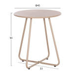 ΣΕΤ LOUNGE 3TMX ΕΞ.ΧΩΡΟΥ OREGO HM21107.03 ΑΛΟΥΜΙΝΙΟ & ΜΕΤΑΛΛΟ ΣΕ ΚΑΠΟΥΤΣΙΝΟ - Image 3