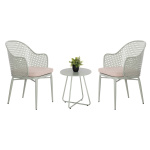 ΣΕΤ LOUNGE 3TMX ΕΞ.ΧΩΡΟΥ OREGO HM21107.06 ΑΛΟΥΜΙΝΙΟ & ΜΕΤΑΛΛΟ ΣΕ ΦΥΣΤΙΚΙ