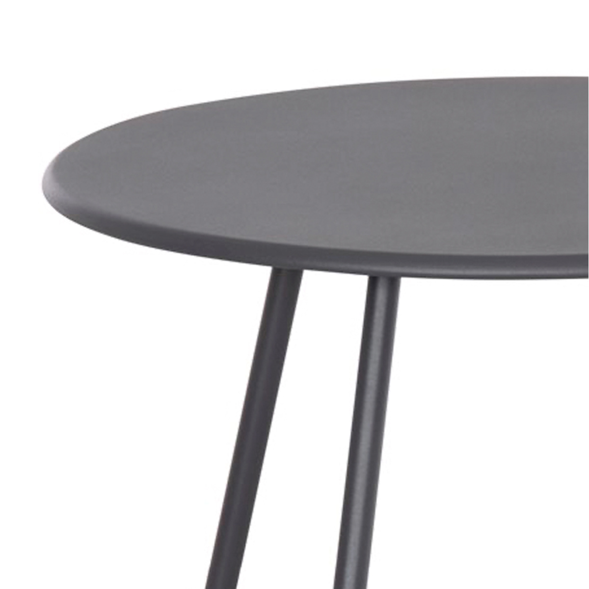 ΣΕΤ LOUNGE 3TMX ΕΞ.ΧΩΡΟΥ PONY HM21193 ΜΕΤΑΛΛΟ ΣΕ ΓΚΡΙ--ΣΥΝΘ.RATTAN ΣΕ ΛΕΥΚΟ-ΜΑΥΡΟ - Image 4