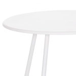 ΣΕΤ LOUNGE 3TMX ΕΞ.ΧΩΡΟΥ PONY HM21193.02 ΜΕΤΑΛΛΟ ΚΑΙ ΣΥΝΘ.RATTAN ΣΕ ΛΕΥΚΟ-ΜΑΥΡΟ - Image 4