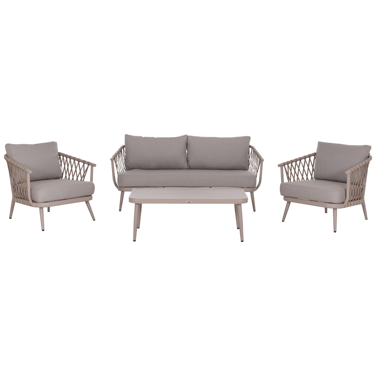 set-saloni-exchoroy-4-theseon-fb9650502- ΣΕΤ ΣΑΛΟΝΙ ΕΞ.ΧΩΡΟΥ 4 ΘΕΣΕΩΝ WILLA HM6505.02 ΑΛΟΥΜΙΝΙΟ-ΣΧΟΙΝΙ ΜΠΕΖ--ΜΑΞΙΛΑΡΙΑ ΓΚΡΙ - Image 1