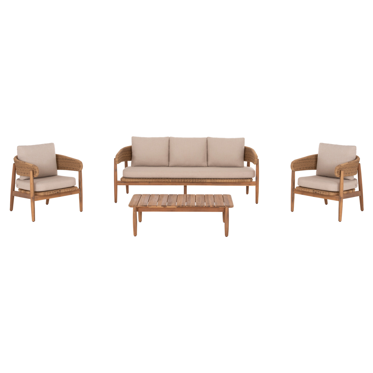set-saloni-exchoroy-4tmch-fb96449-xylo-a ΣΕΤ ΣΑΛΟΝΙ ΕΞ.ΧΩΡΟΥ 4ΤΜΧ TERRA HM6449 ΞΥΛΟ ΑΚΑΚΙΑΣ-ΣΧΟΙΝΙ-ΜΑΞΙΛΑΡΙΑ ΜΠΕΖ - Image 1