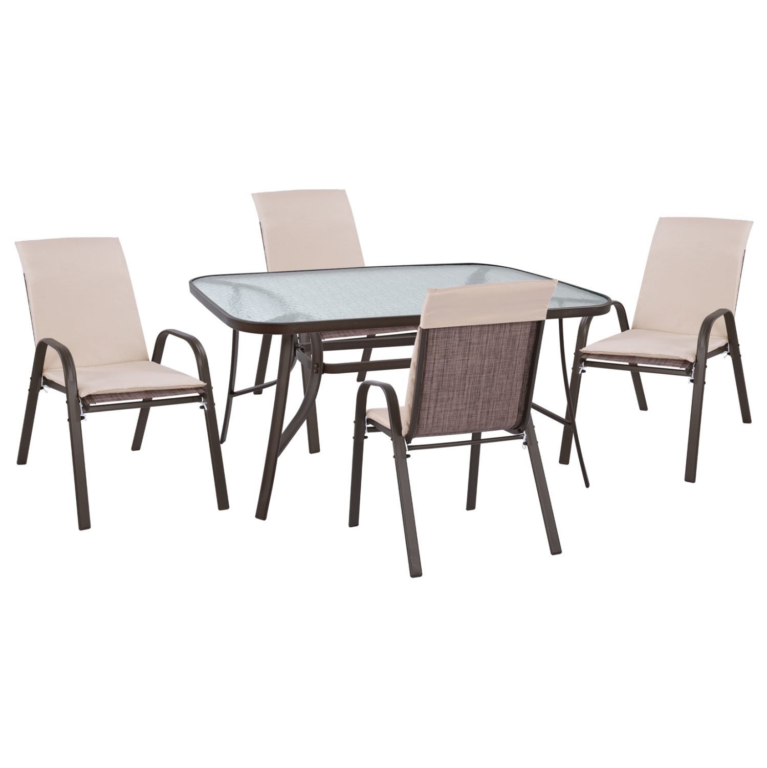 set-trapezarias-5tmch-karekles-me-maxila-4 ΣΕΤ ΤΡΑΠΕΖΑΡΙΑΣ 5ΤΜΧ ΚΑΡΕΚΛΕΣ ΜΕ ΜΑΞΙΛΑΡΙ & ΤΡΑΠΕΖΙ 140X80 HM10569.02 ΚΑΦΕ - Image 1