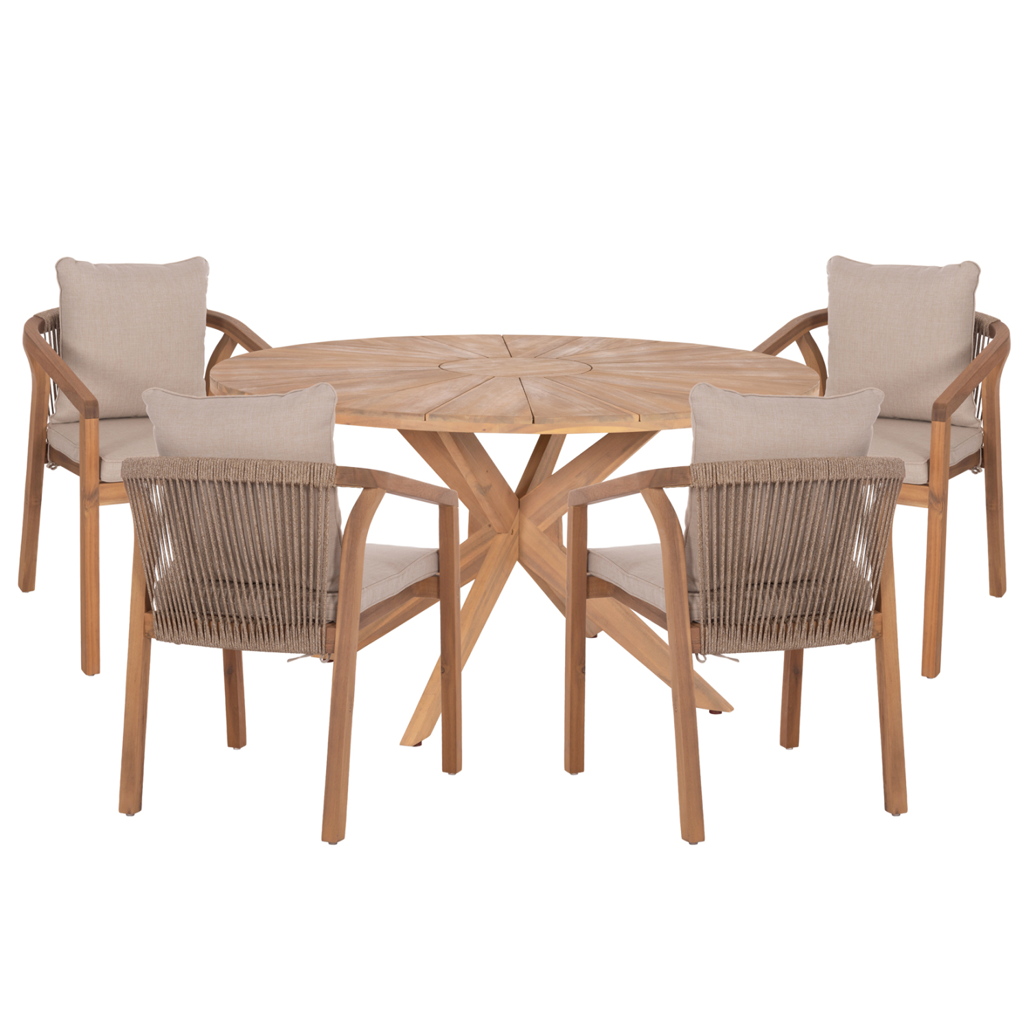 set-trapezarias-exchoroy-5tmx-fb91090001 ΣΕΤ ΤΡΑΠΕΖΑΡΙΑΣ ΕΞ.ΧΩΡΟΥ 5ΤΜΧ CORTEN HM10900.01 ΞΥΛΟ ΑΚΑΚΙΑΣ ΦΥΣΙΚΟ--ΜΑΞΙΛΑΡΙΑ ΜΠΕΖ - Image 1