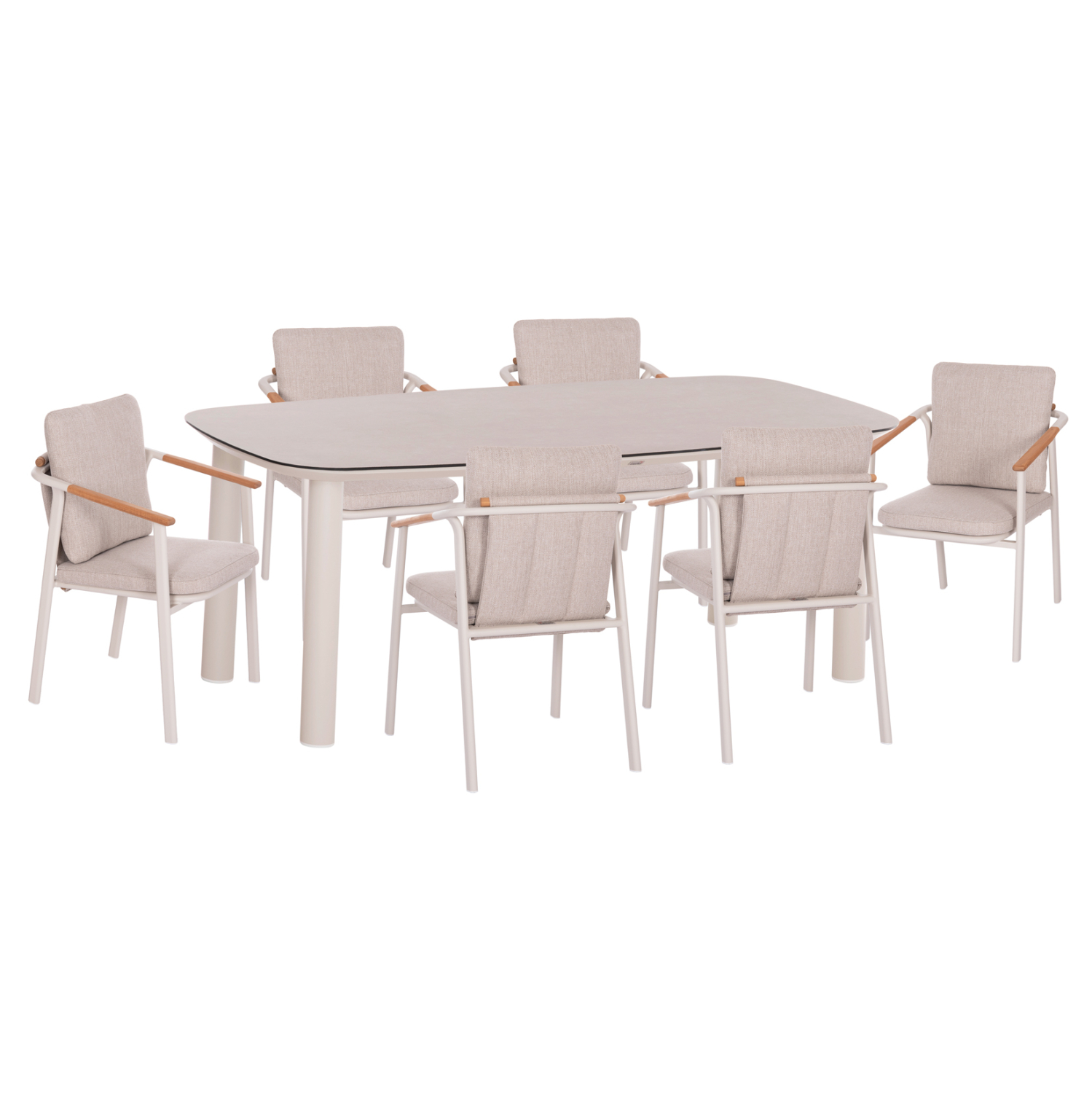 set-trapezarias-exchoroy-7tmch-fb9109080-4 ΣΕΤ ΤΡΑΠΕΖΑΡΙΑΣ ΕΞ.ΧΩΡΟΥ 7ΤΜΧ SENTI HM10908.02 ΑΛΟΥΜΙΝΙΟ ΚΡΕΜ-OLEFIN ΜΑΞΙΛΑΡΙΑ ΜΠΕΖ - Image 1