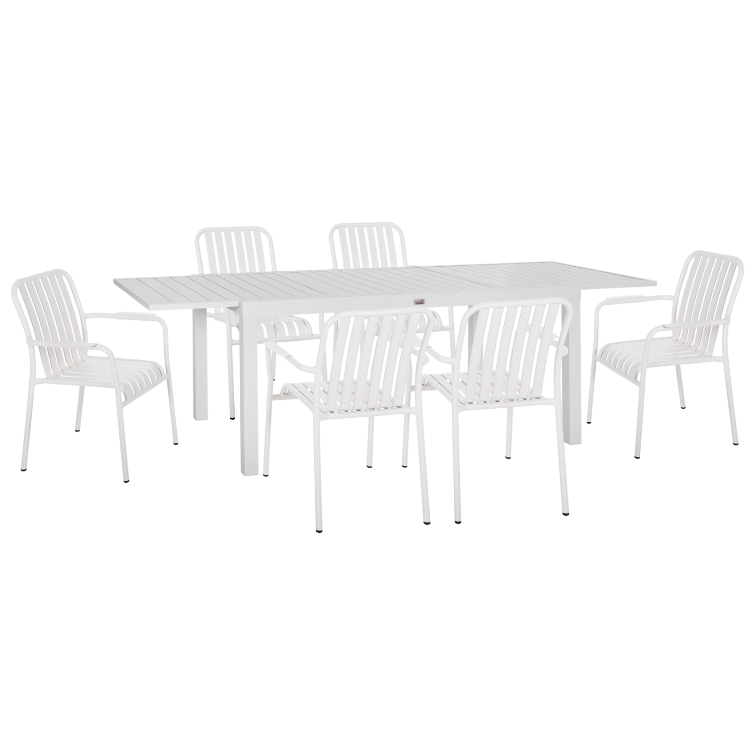 set-trapezarias-exchoroy-7tmch-fb921146- ΣΕΤ ΤΡΑΠΕΖΑΡΙΑΣ ΕΞ.ΧΩΡΟΥ 7ΤΜΧ KRUM HM21146 ΛΕΥΚΟ ΑΛΟΥΜΙΝΙΟ - Image 1
