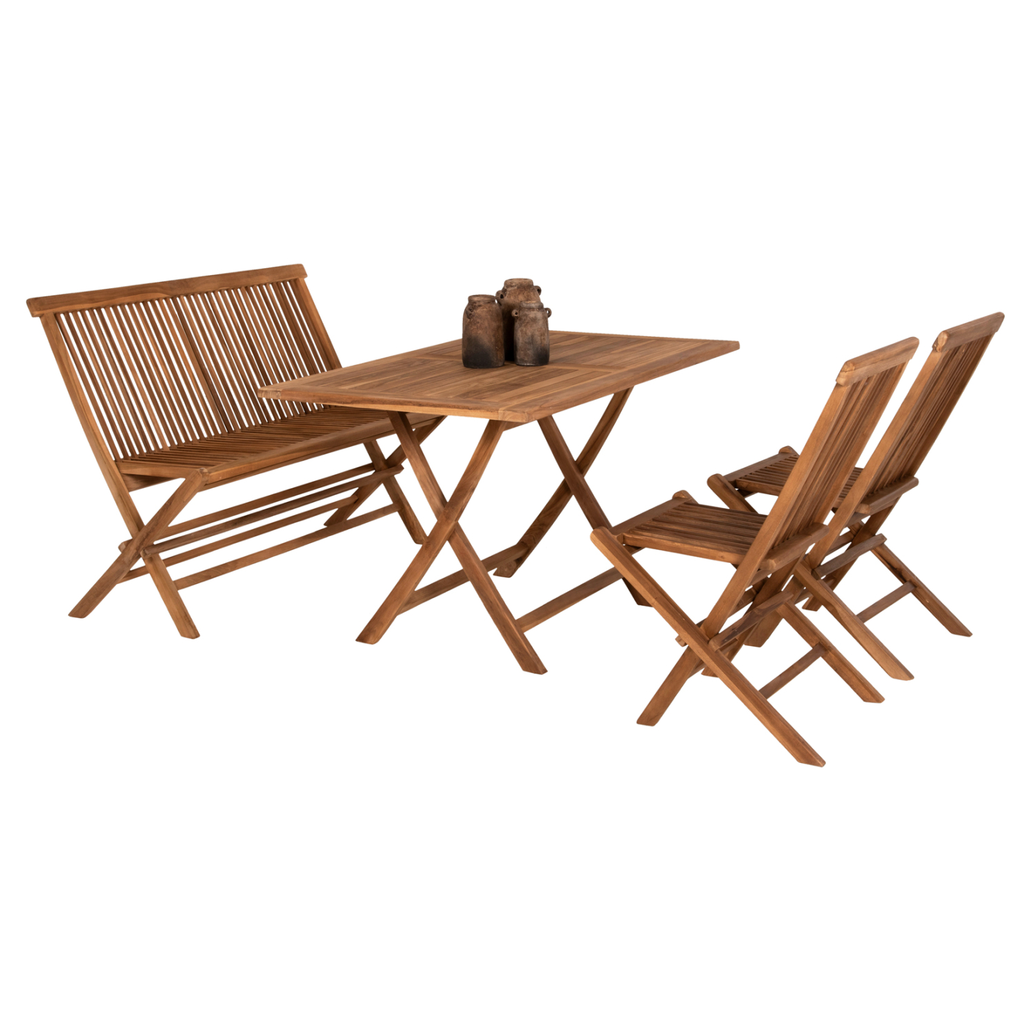 set-trapezarias-exot-choroy-4tmch-fb9119 ΣΕΤ ΤΡΑΠΕΖΑΡΙΑΣ ΕΞΩΤ. ΧΩΡΟΥ 4ΤΜΧ KENDALL HM11953 ΜΑΣΙΦ ΞΥΛΟ TEAK ΦΥΣΙΚΟ - Image 1