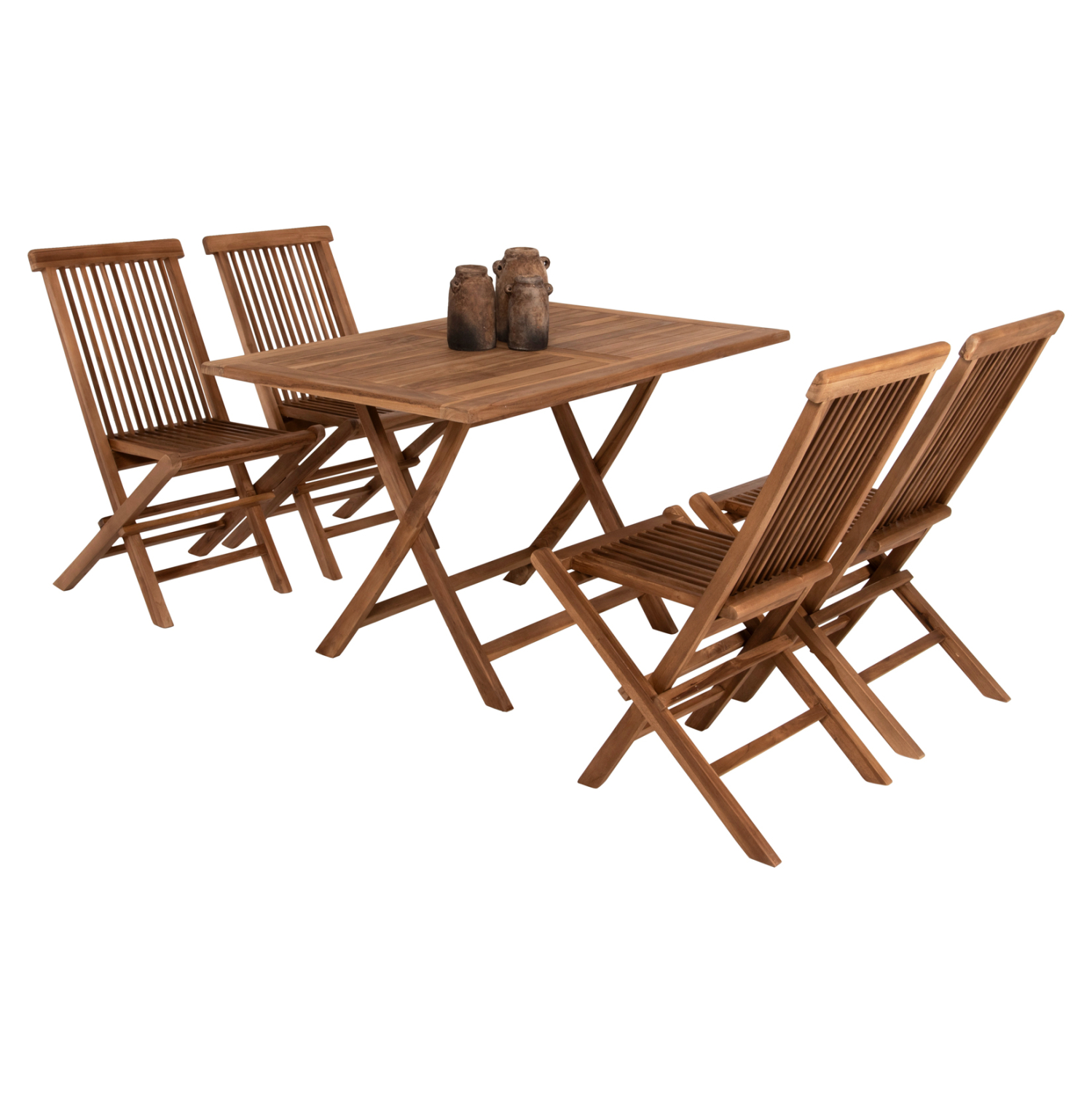 set-trapezarias-exot-choroy-5tmch-fb9119 ΣΕΤ ΤΡΑΠΕΖΑΡΙΑΣ ΕΞΩΤ. ΧΩΡΟΥ 5ΤΜΧ KENDALL HM11955 ΜΑΣΙΦ ΞΥΛΟ TEAK ΦΥΣΙΚΟ - Image 1