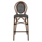 ΣΚΑΜΠΟ ΑΛΟΥΜΙΝΙΟΥ AZARIA HM5059 BAMBOO LOOK ΚΑΦΕ ΜΕ TEXTLINE 44x52x115Υεκ - Image 2