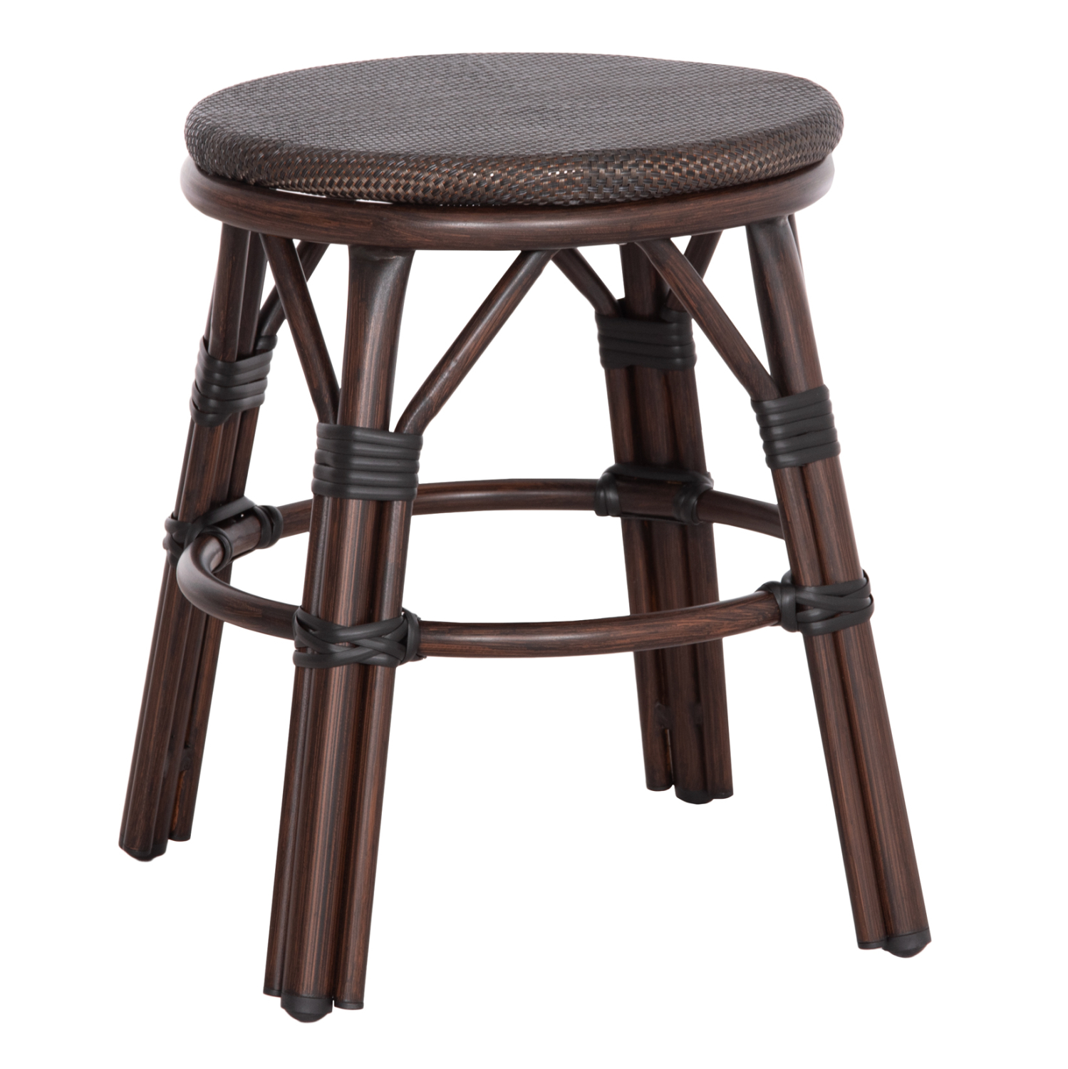 skampo-aloyminioy-fb9628501-bamboo-look- ΣΚΑΜΠΟ ΑΛΟΥΜΙΝΙΟΥ CHINO HM6285.01 BAMBOO LOOK ΚΑΦΕ-TEXTILENE ΚΑΦΕ Φ36x46Υεκ. - Image 1
