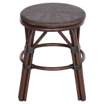 ΣΚΑΜΠΟ ΑΛΟΥΜΙΝΙΟΥ CHINO HM6285.01 BAMBOO LOOK ΚΑΦΕ-TEXTILENE ΚΑΦΕ Φ36x46Υεκ. - Image 4