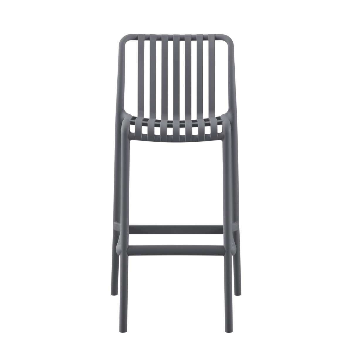 ΣΚΑΜΠΟ BAR ΠΟΛΥΠΡΟΠΥΛΕΝΙΟΥ CONVEE HM6098.03 ΓΚΡΙ 38,5x49,5x102Υεκ. - Image 2