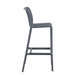 ΣΚΑΜΠΟ BAR ΠΟΛΥΠΡΟΠΥΛΕΝΙΟΥ CONVEE HM6098.03 ΓΚΡΙ 38,5x49,5x102Υεκ. - Image 3