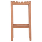 ΣΚΑΜΠΟ ΜΠΑΡ NIKOL HM18109 ΞΥΛΟ ΤΕΑΚ ΣΕ ΦΥΣΙΚΟ 40x40x77Υεκ. - Image 3