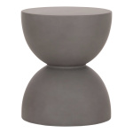 ΣΚΑΜΠΟ ΣΤΡΟΓΓΥΛΟ ZINI HM6580.01 FIBER CEMENT ΣΕ ΓΚΡΙ Φ35x43Υεκ - Image 4
