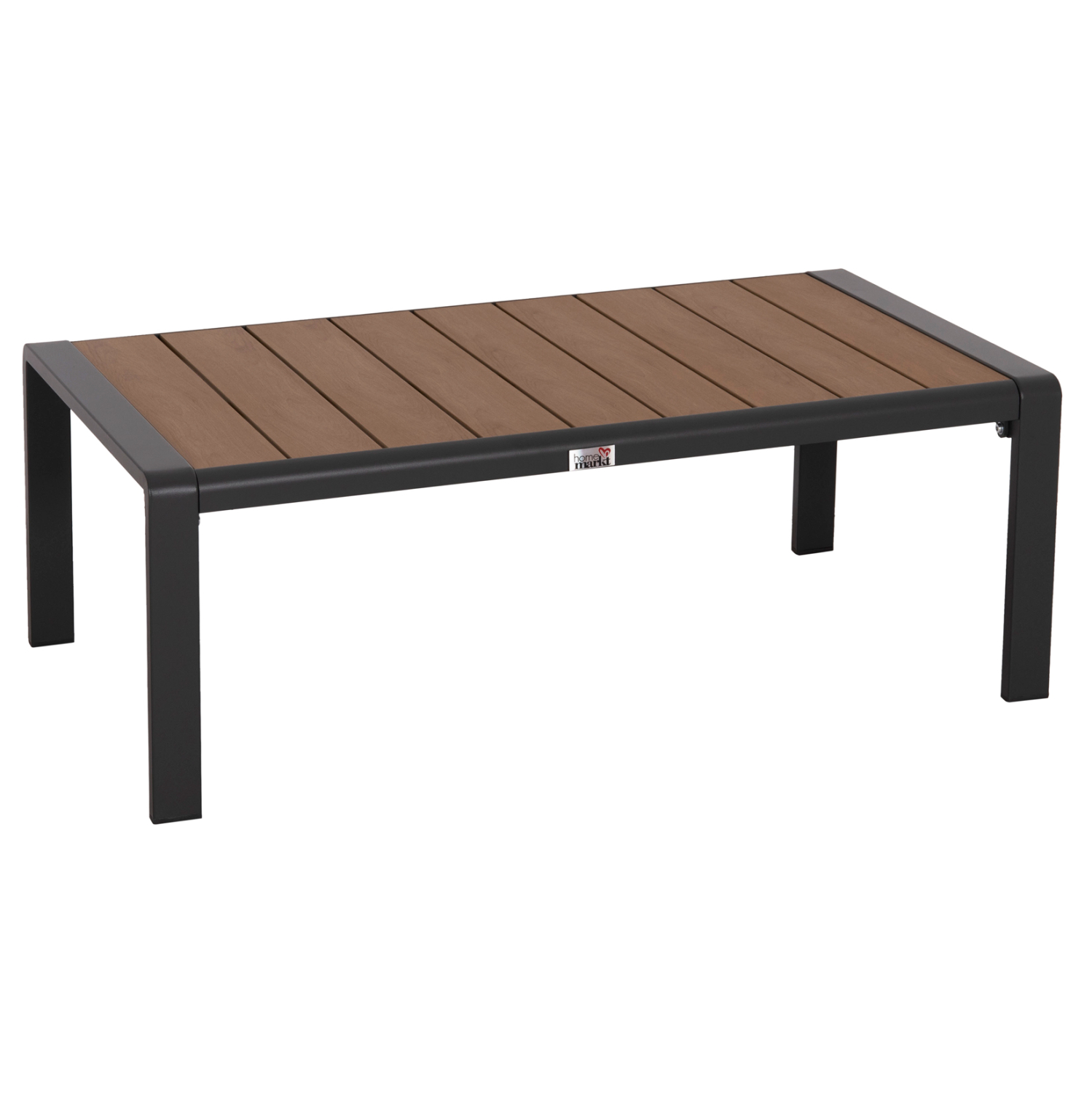 trapezaki-xaplostras-fb9627603-aloyminio ΤΡΑΠΕΖΑΚΙ ΞΑΠΛΩΣΤΡΑΣ BENTRY HM6276.03 ΑΛΟΥΜΙΝΙΟ ΣΚΟΥΡΟ ΓΚΡΙ--POLYWOOD 100x56x35Υεκ. - Image 1
