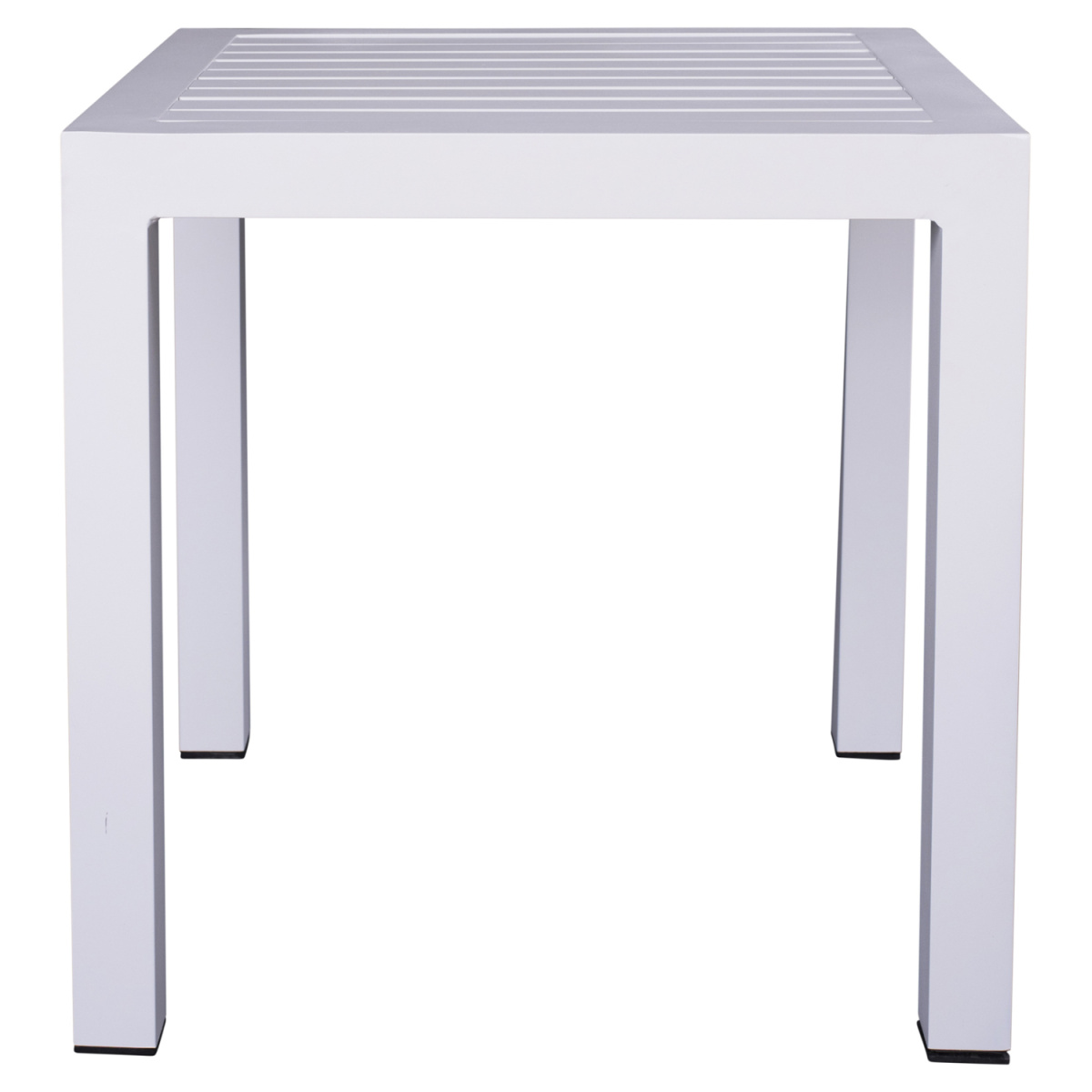 ΤΡΑΠΕΖΙ ΑΛΟΥΜΙΝΙΟΥ QIANA HM5402.01 ΛΕΥΚΟ 45x45x45,5Υ εκ. - Image 3