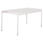 ΤΡΑΠΕΖΙ ΑΛΟΥΜΙΝΙΟΥ RACHEL HM6339.02 ΛΕΥΚΟ 150x80x75Υεκ. - Image 4