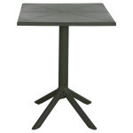 ΤΡΑΠΕΖΙ ΠΟΛΥΠΡΟΠΥΛΕΝΙΟΥ ΤΕΤΡΑΓΩΝΟ TERRIN HM6125.15 DARK OLIVE 60x60x75Υεκ. - Image 3