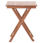 ΤΡΑΠΕΖΙ ΣΚΗΝΟΘΕΤΗ ΤΕΤΡΑΓΩΝΟ HEIDEL HM18121 ΞΥΛΟ TEAK--ΦΥΣΙΚΟ 60x60x75Υεκ. - Image 3